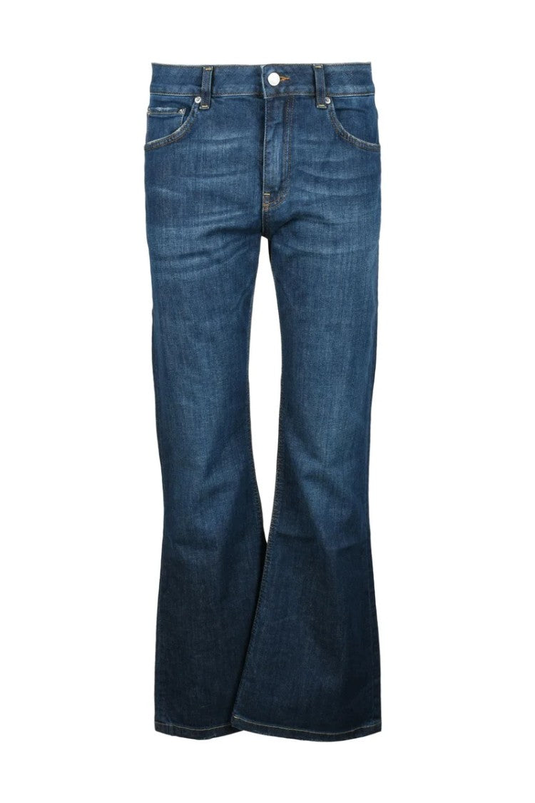 Department 5 Blue Cotton Stretch Jeans