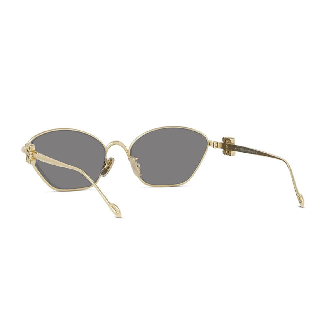 Loewe Gold Anagram Metal Sunglasses