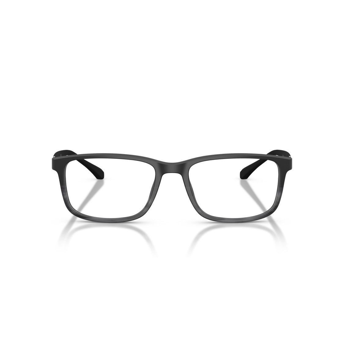 Emporio Armani 0Ea3098 Matte Black Rectangular Acetate Eyeglasses
