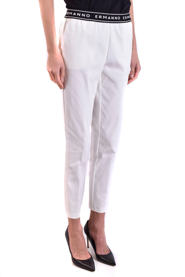 Ermanno Cropped Trousers With Tapered Fit