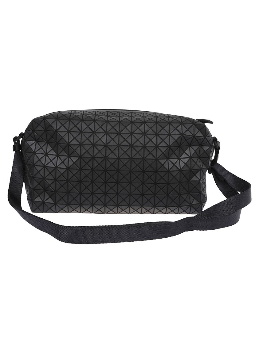 Bao Bao Issey Miyake Geometric Textured Leather Shoulder Bag