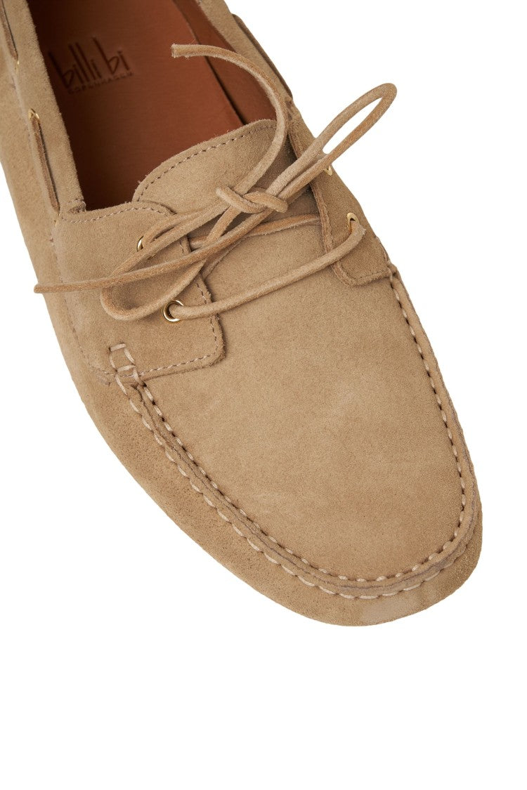 Billi Bi Suede Boat Shoes