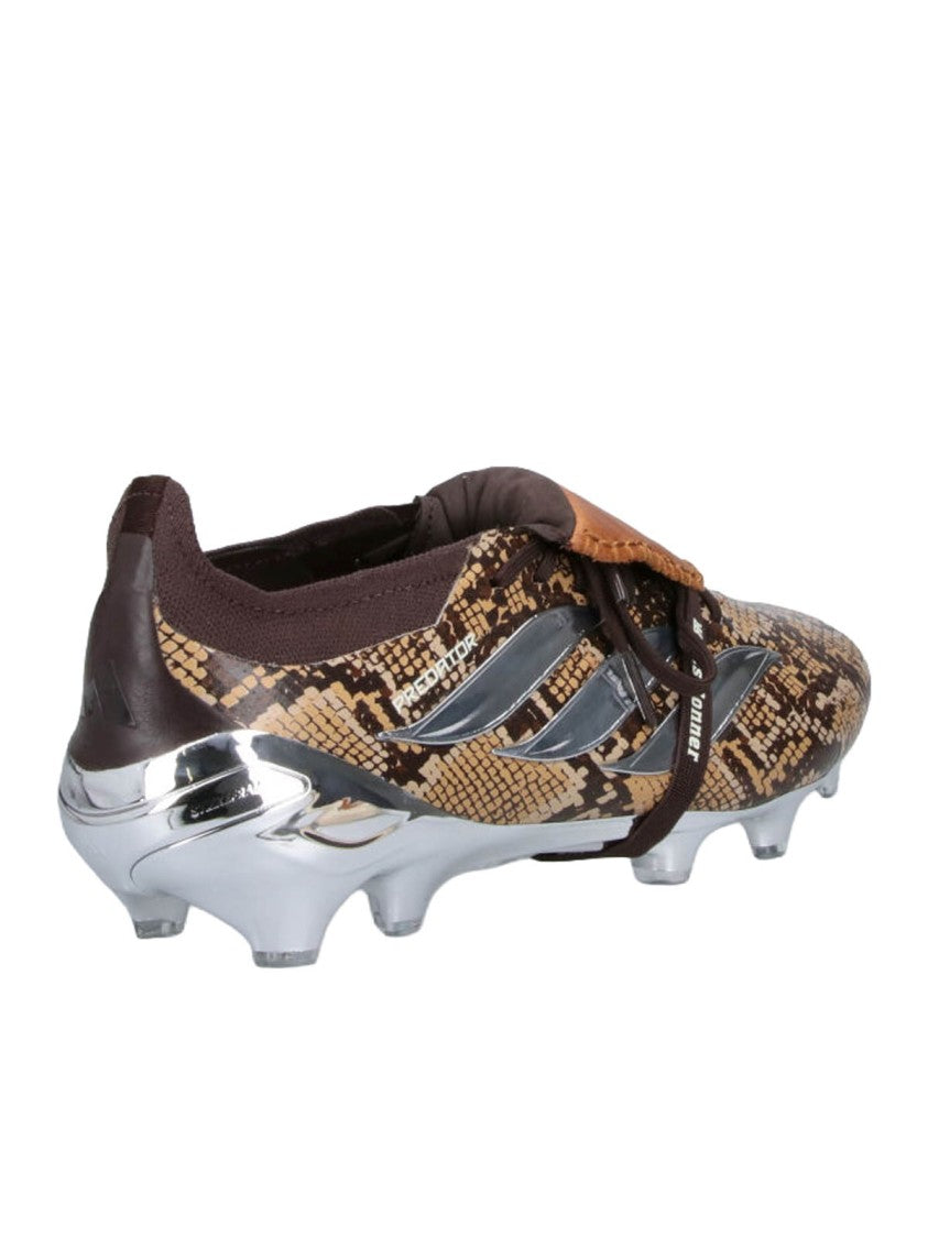 Adidas Originals By Wales Bonner Brown Snakeskin-Patterned Upper Statement Sneakers