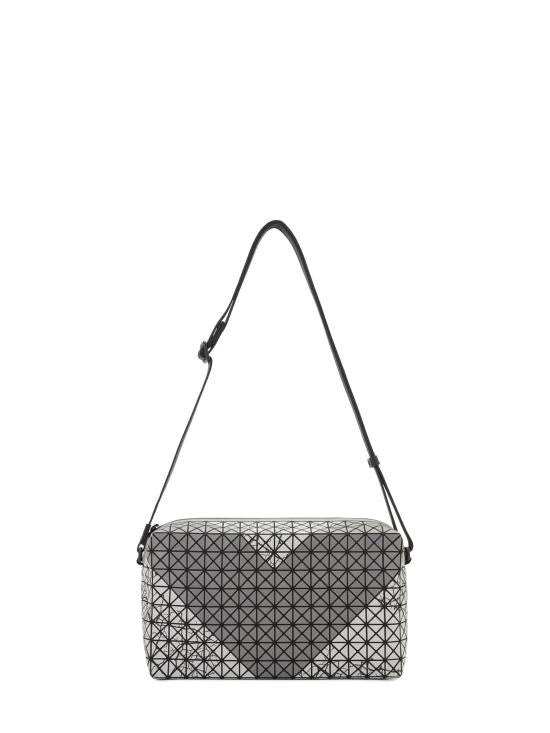 Baobao Silver Geometric Crossbody Shoulder Bag