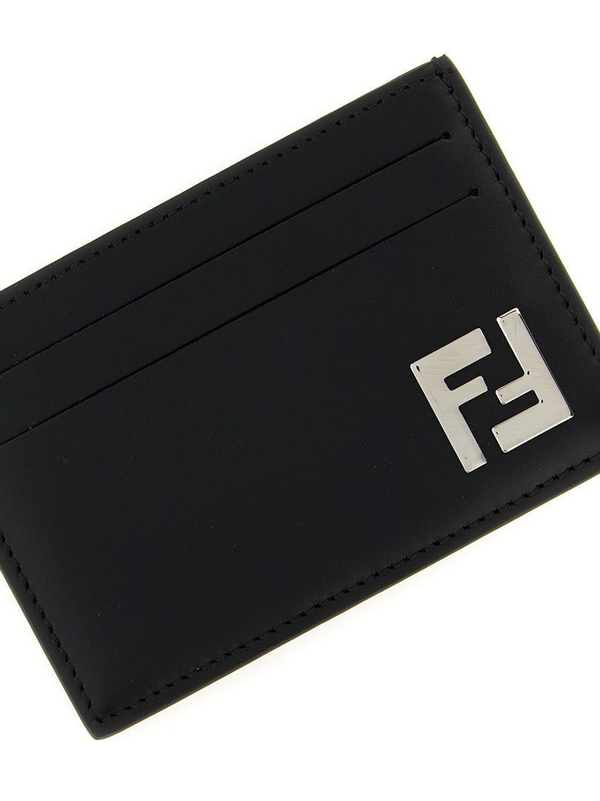Fendi Slim Squared Ff' Card Holder