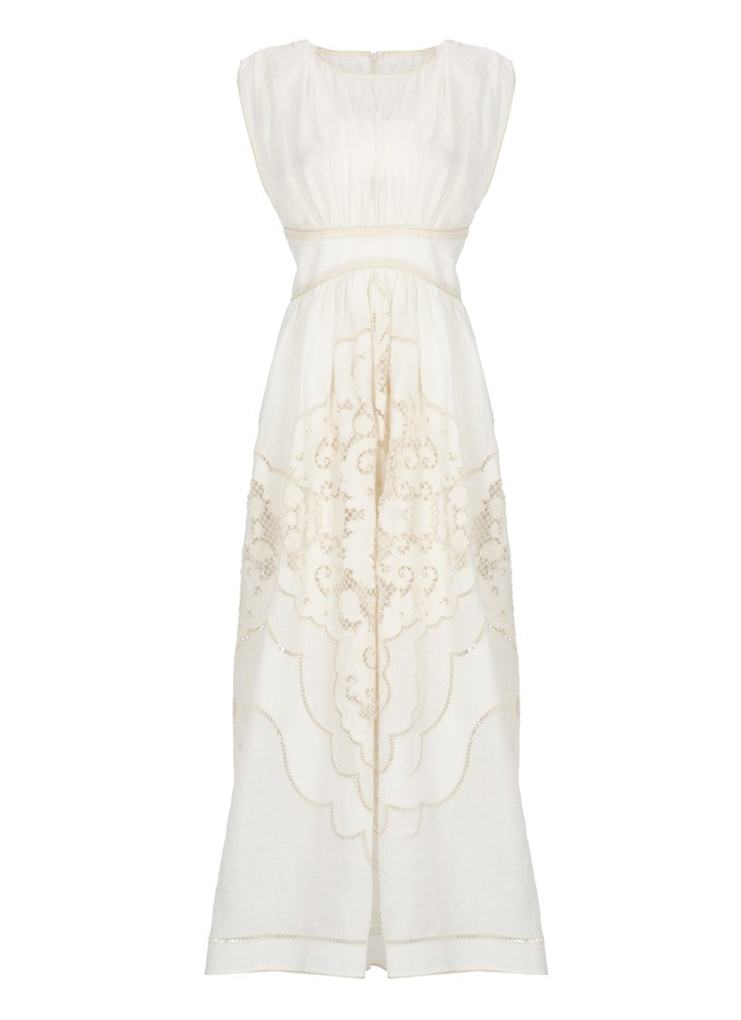 zimmermann white midi dress Zimmermann, Daylight embroidered linen maxi dress, Women, White, M, Dresses Occasion_summer Color:BLUE-VINTAGE-WASHED Measurements from size 1 Light Brown Mens Short