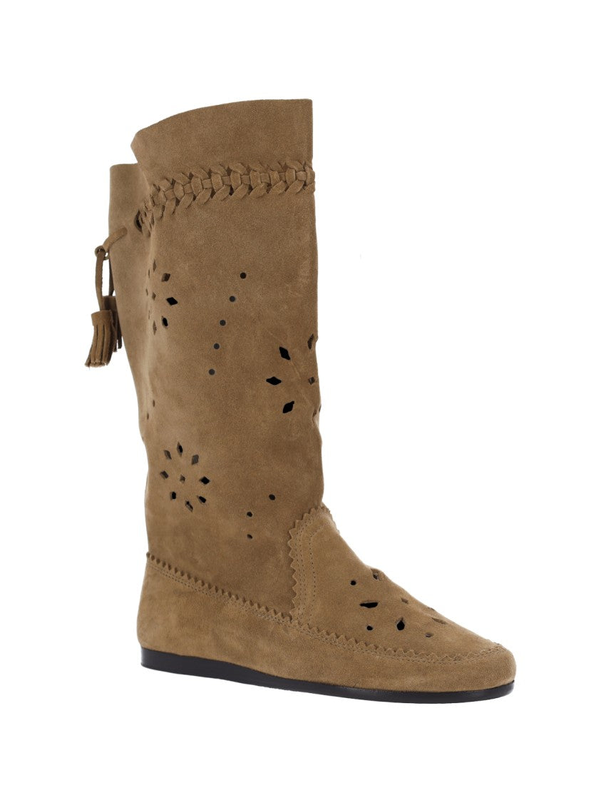 Isabel Marant "Welky" Ankle Boots – Brown