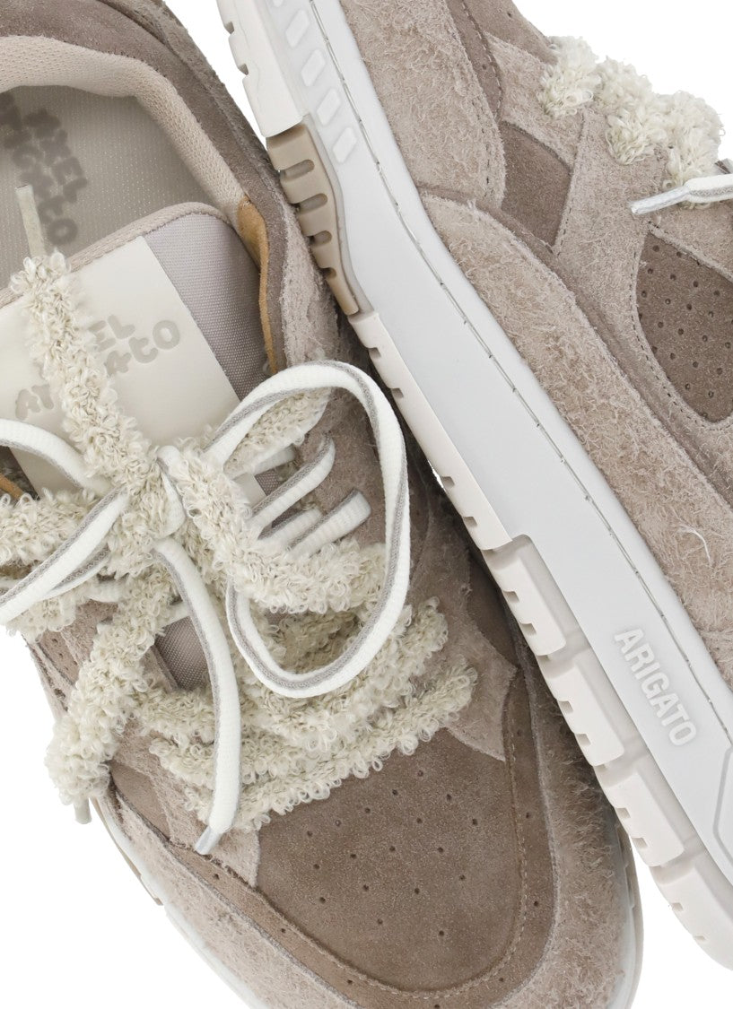 Axel Arigato Brown Area Lo Label Suede Sneakers