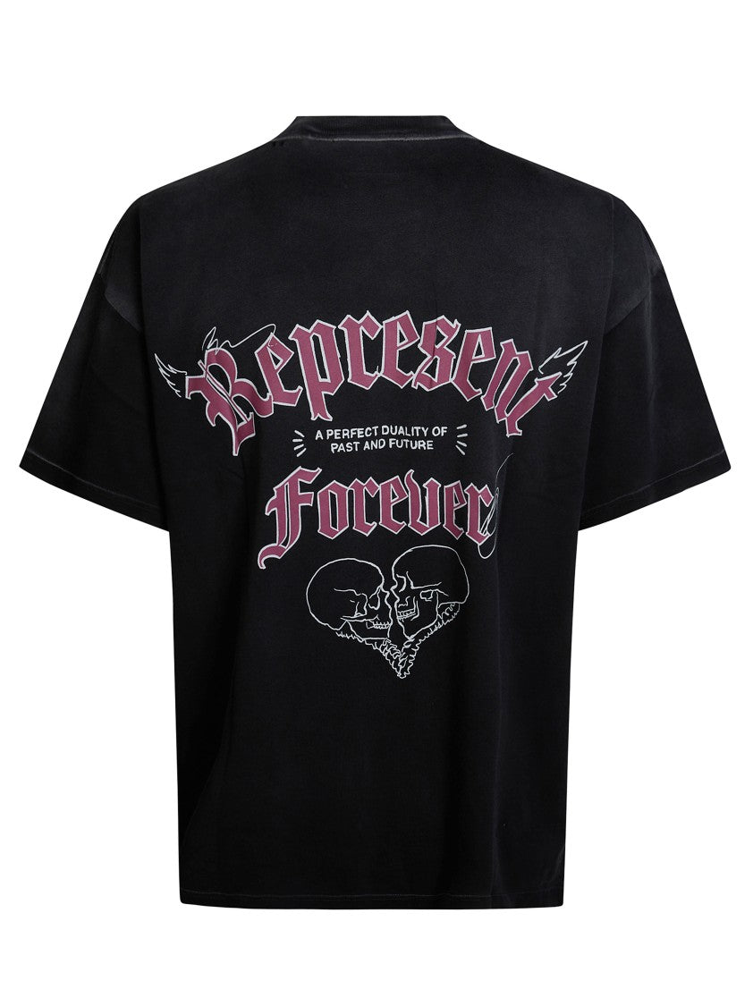 Represent Black Duality Graphic T-Shirt
