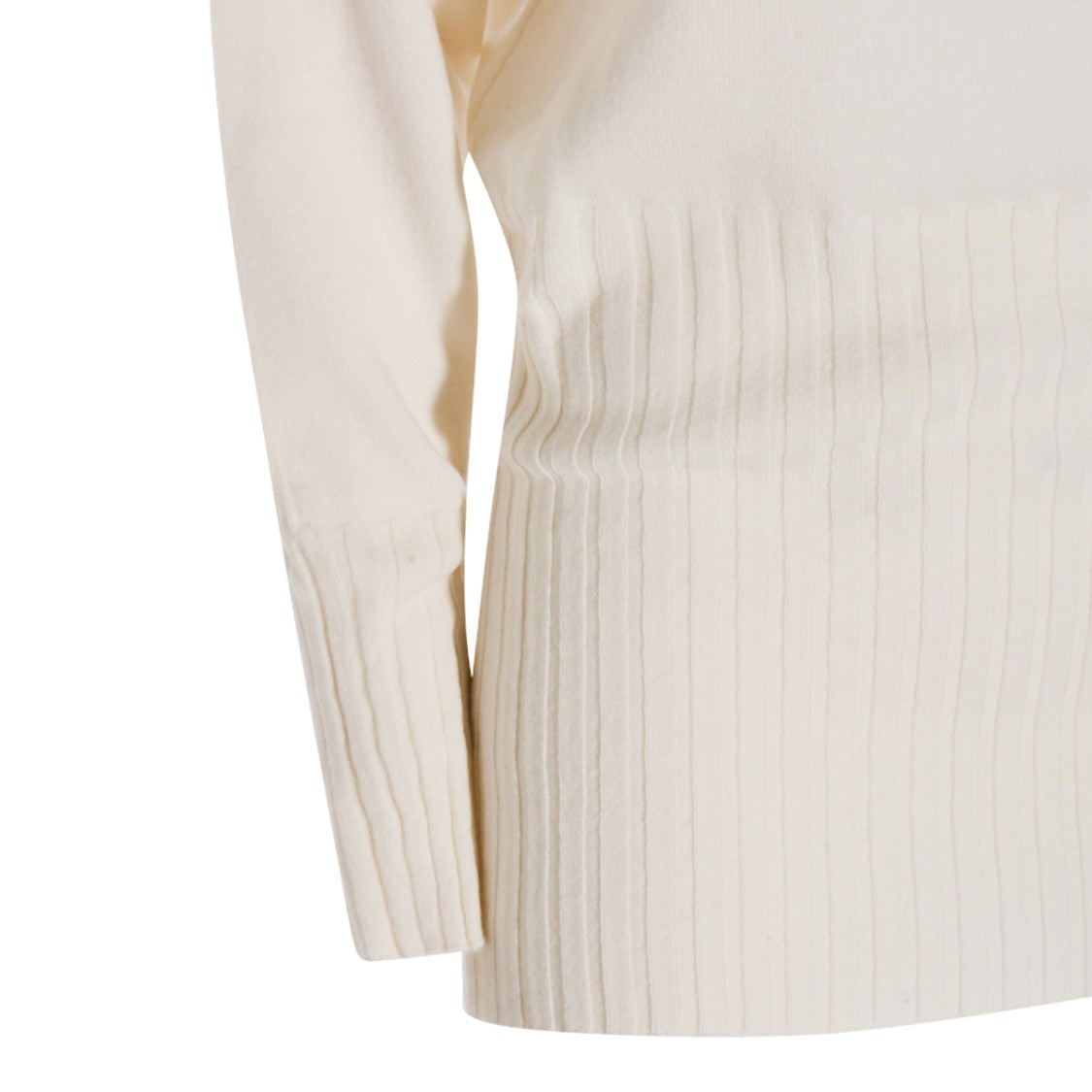 Malo White Cashmere Knitwear