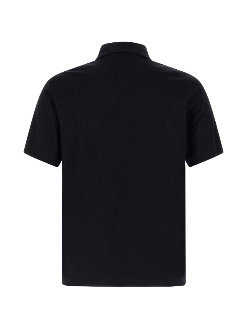 Zanone Short-Sleeve Polo Shirt With Button Placket And Traditional Collar