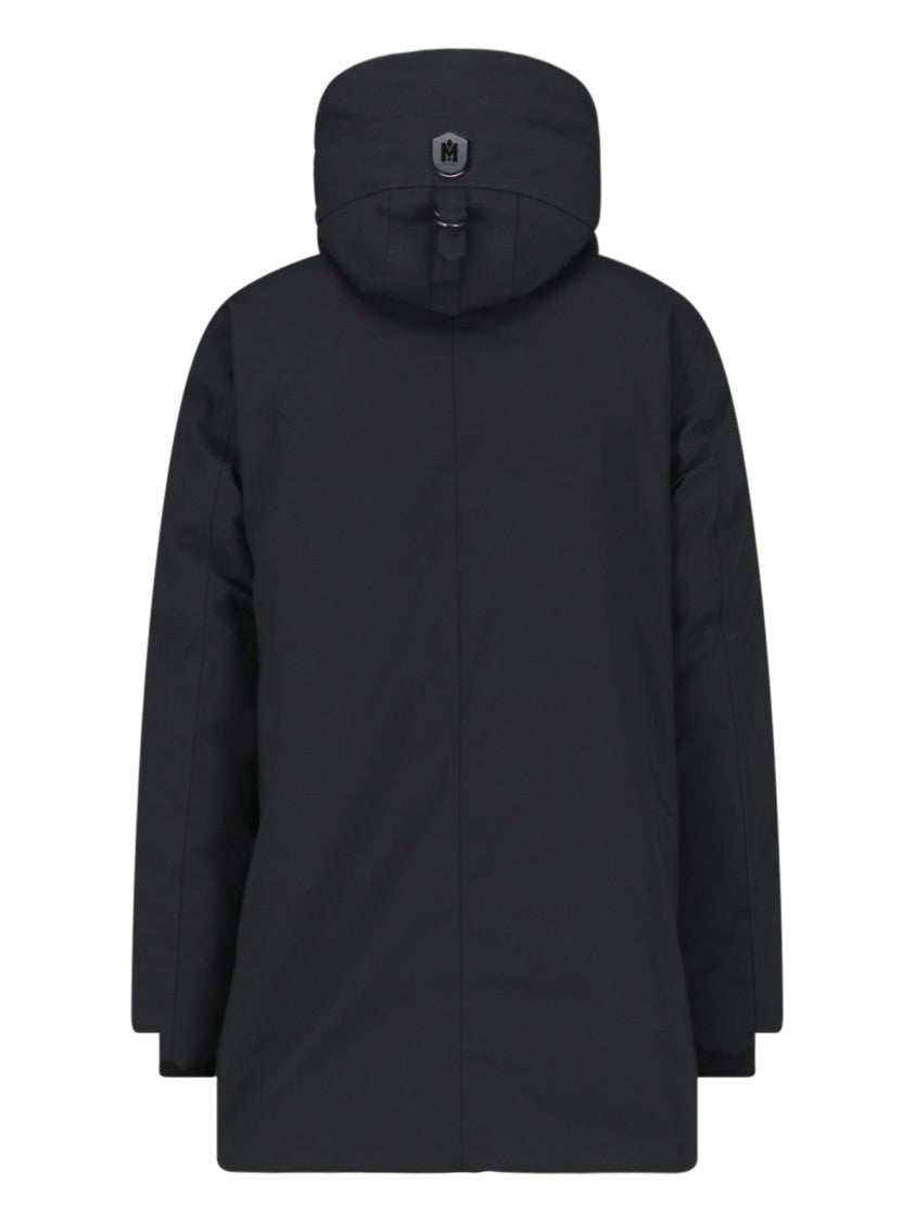 Mackage Black Edward Hooded Waterproof Jacket
