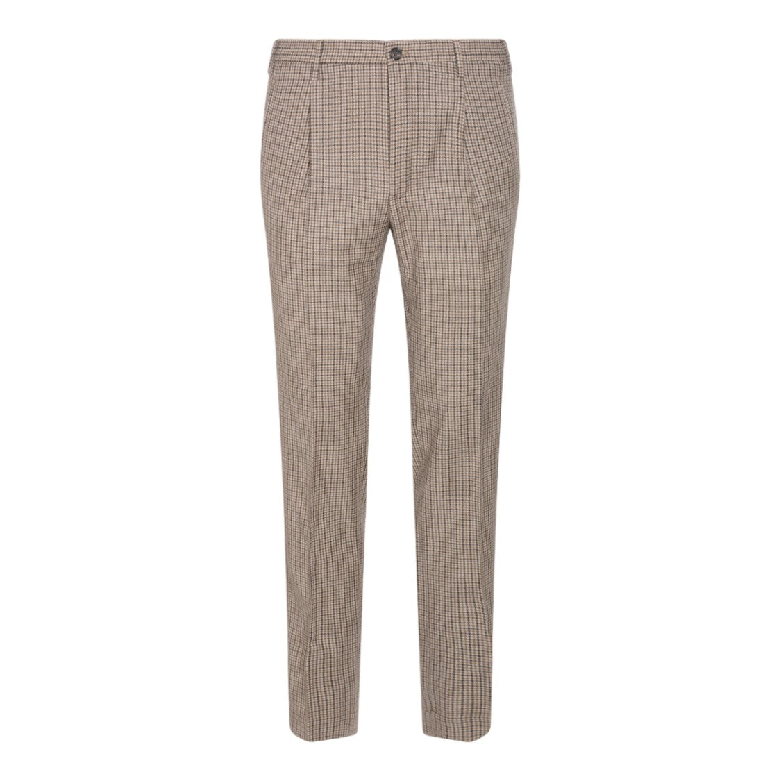 Incotex Tailored Checkered Trousers With Classic Detailing