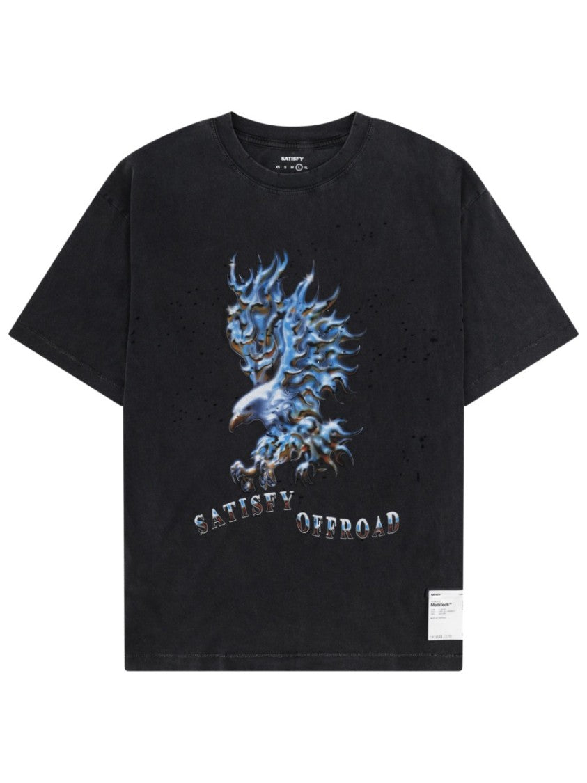 Satisfy Relaxed Fit Flaming Eagle T-Shirt