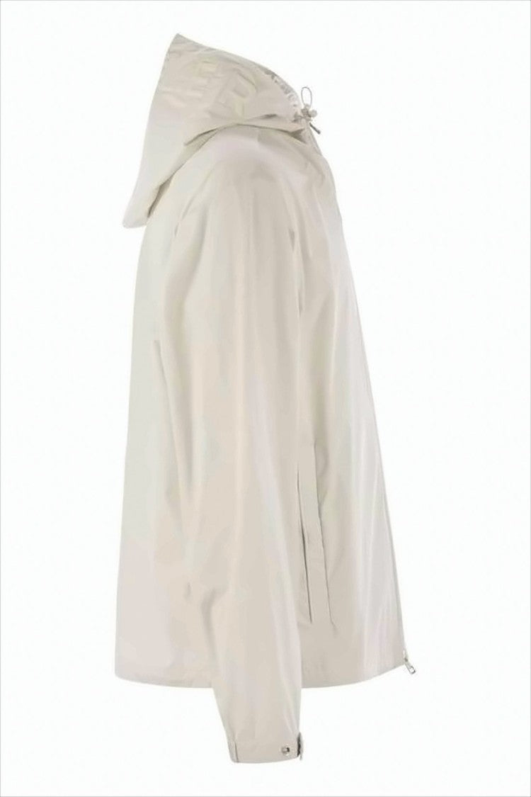 Moncler Lightweight Minimalistjacket With Hood And Adjustable Cuffs