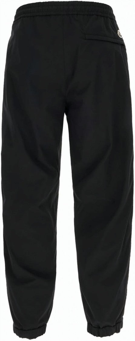 Moncler Relaxed Fit Jogger Pants With Elastic Waistband