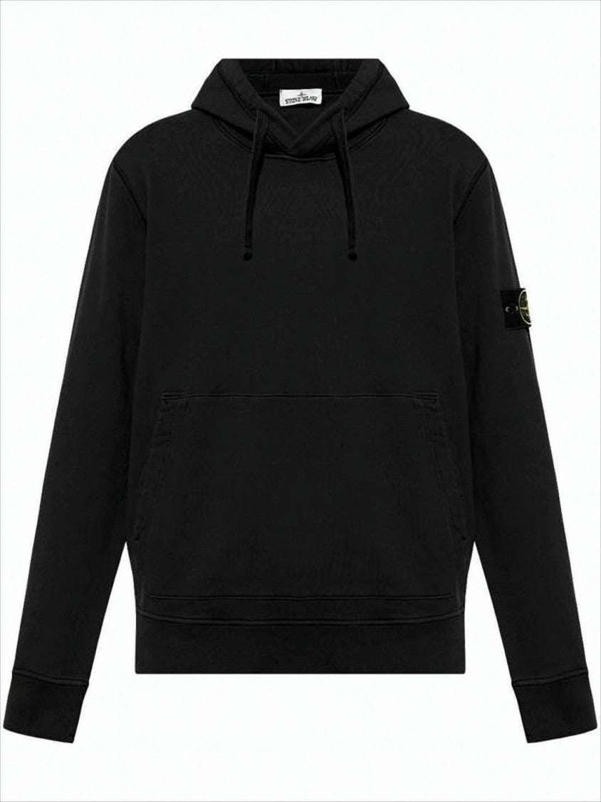 Stone Island Classic Black Pullover Hoodie