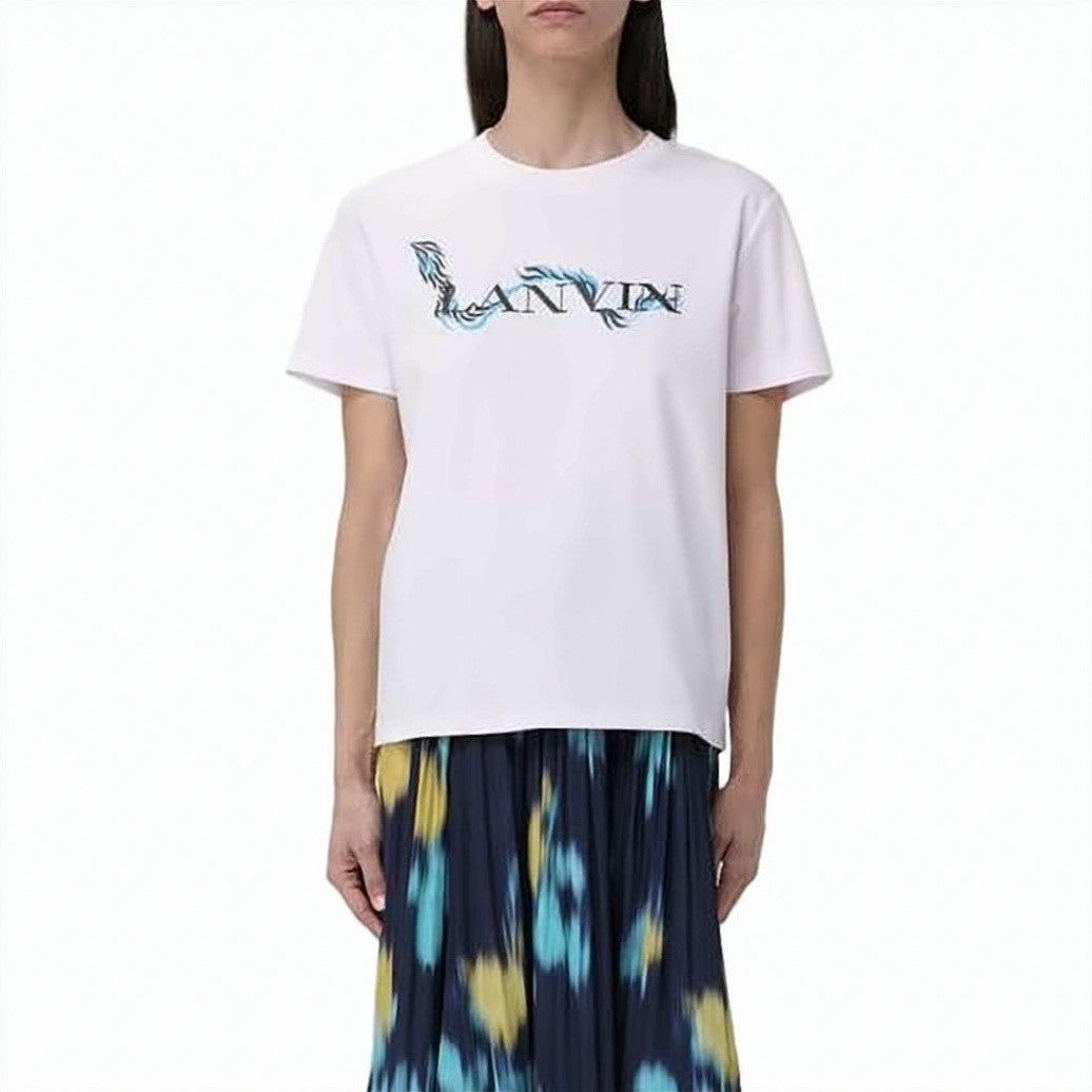 Lanvin Classic Crew Neck Short-Sleeve Graphic T-Shirt