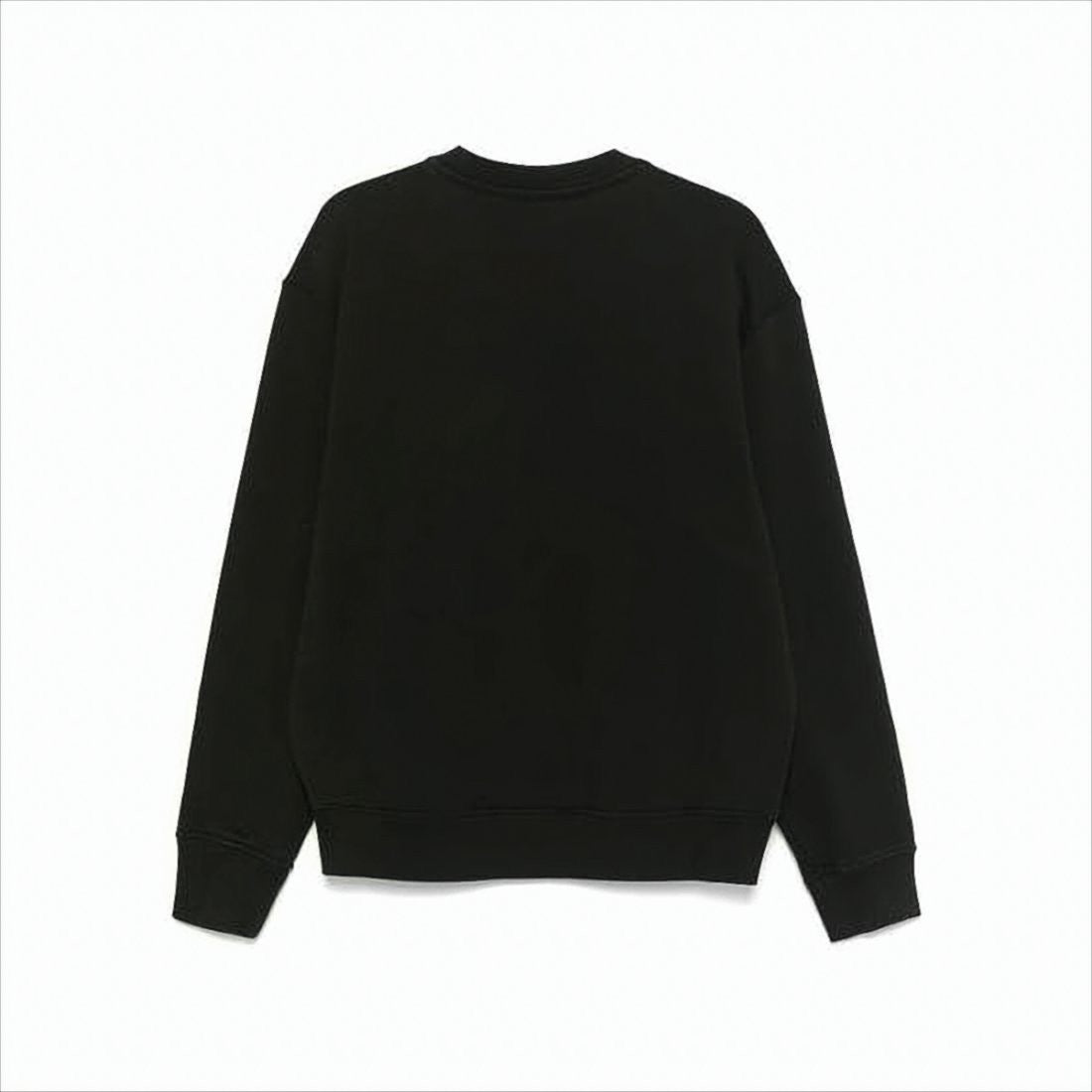 Kenzo Black Cotton Long-Sleeve Sweatshirt With Graphic Tiger Design