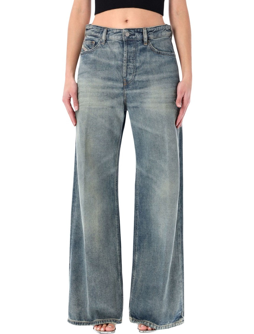 Diesel D Sire Relaxed Fit Denim Jeans