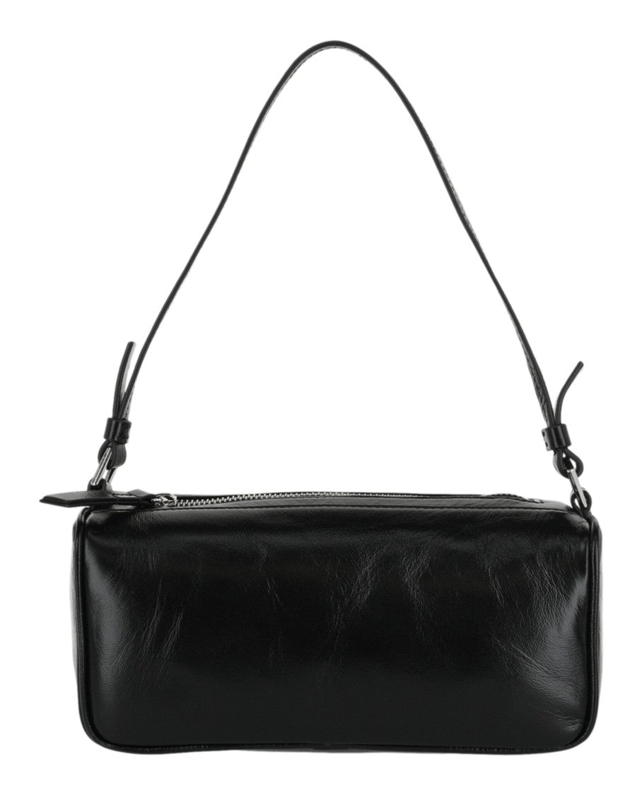 By Far Eva Creased Shoulder Bag