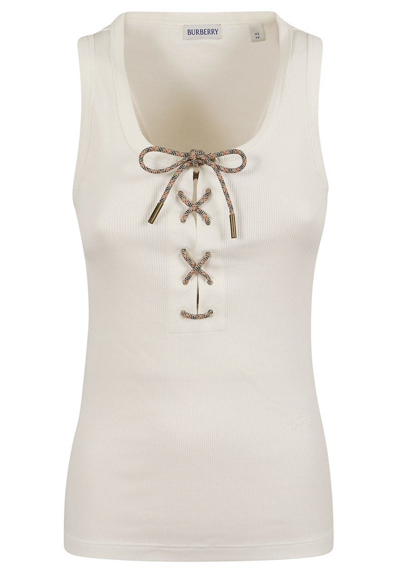 Burberry Cleo W Jerseywear Sleeveless Cotton Top