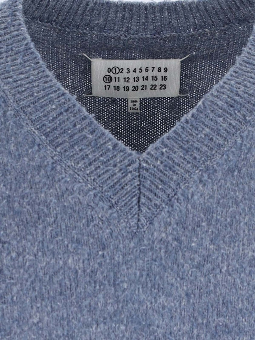 Maison Margiela Four Stitches' Sweater – Blue