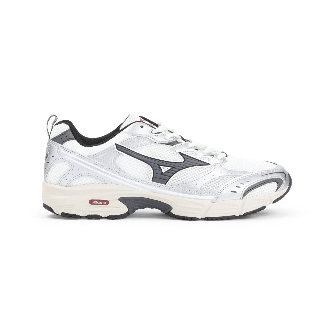 Mizuno Cushioned Sneakers With Leather And Mesh Combination