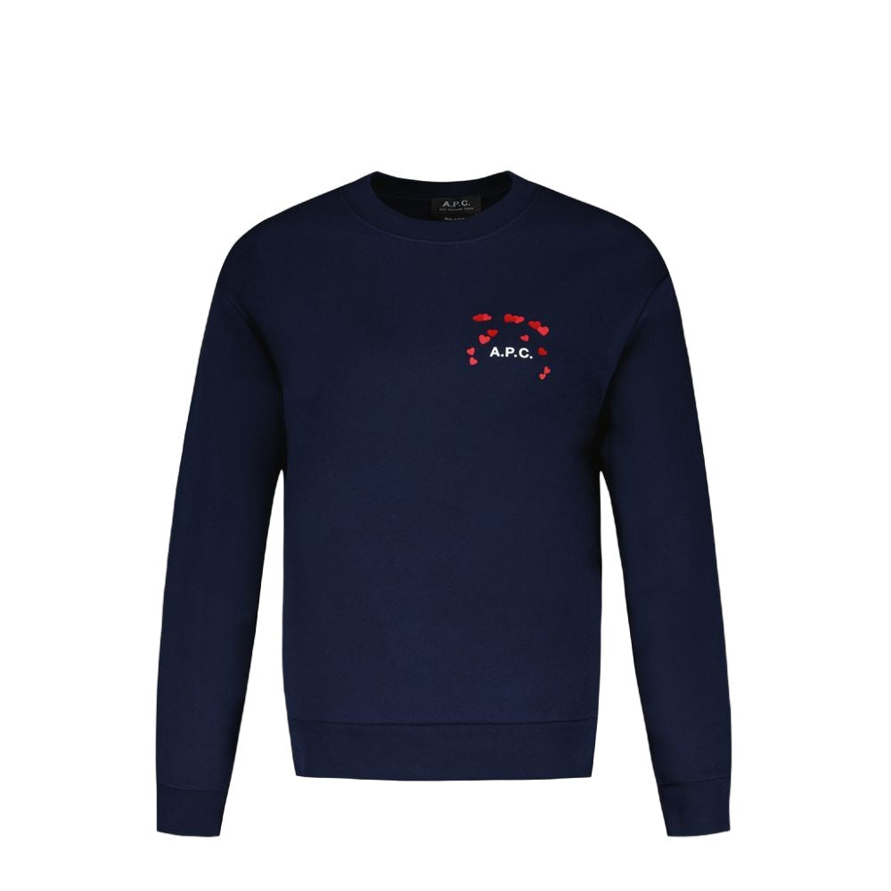 A.P.C. Valentin Sweat - Cotton - Blue