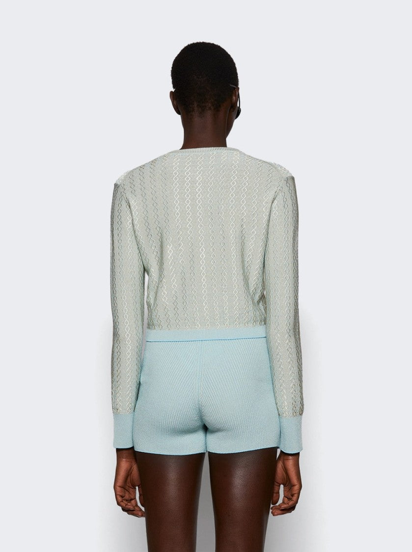 Jacquemus Marino Cardigan Blue And Multicolor