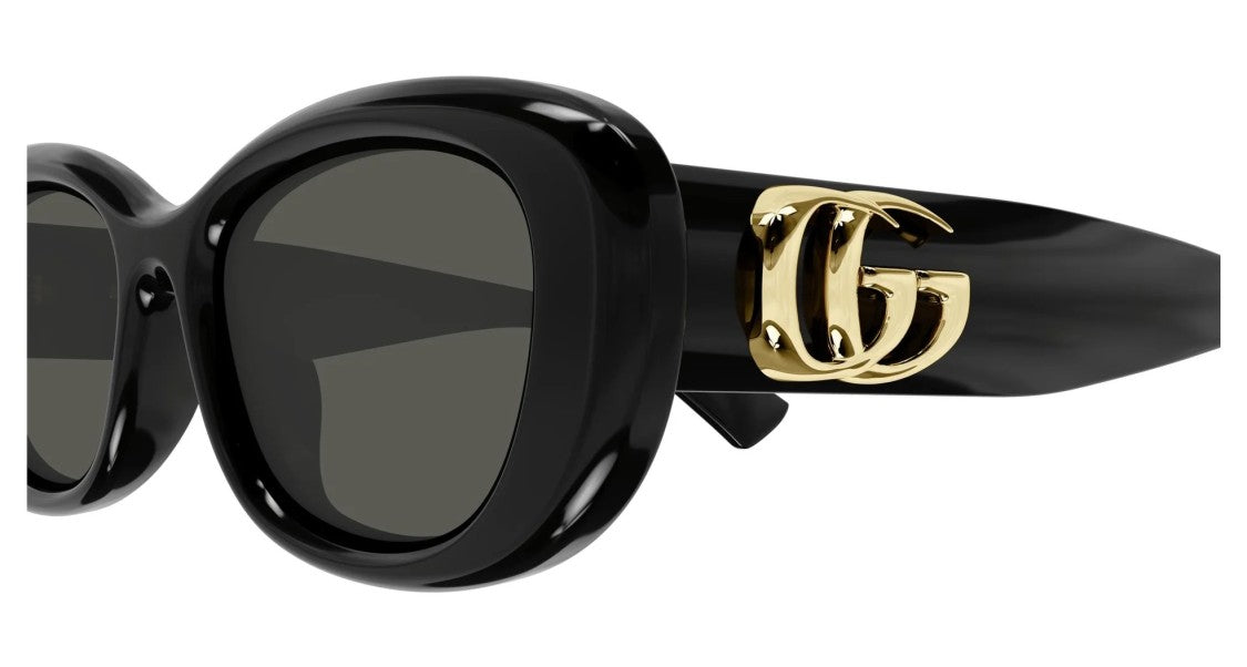 Gucci Sunglasses Gg1829sk 001 Black Black Grey 53/18/145