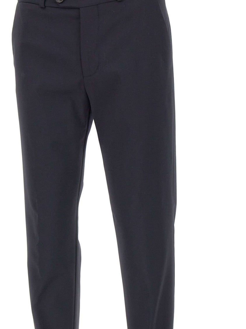 Rrd Tailored Slim Fit Black Trousers