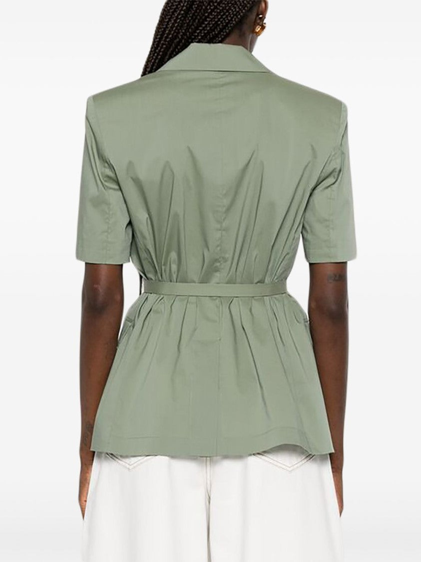 Liu Jo Green Tailored Belted Casual Jacket