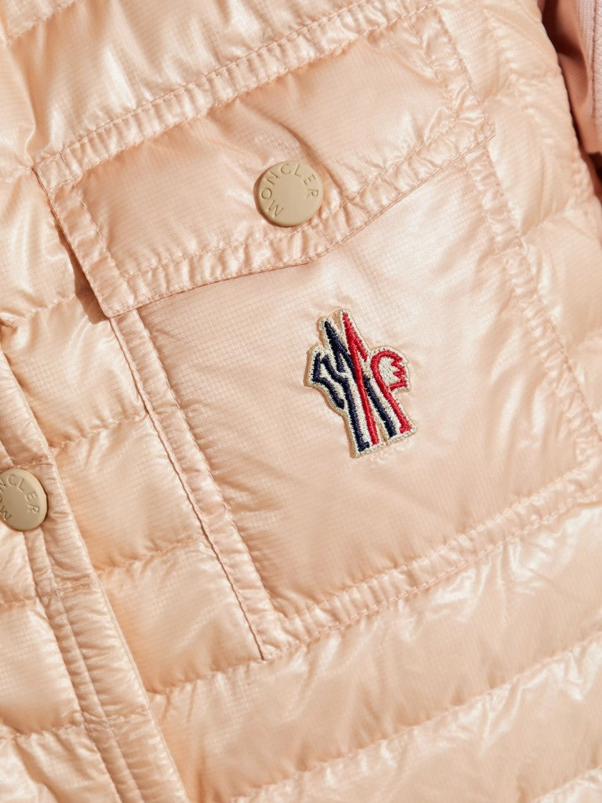 Moncler Grenoble Black Gumiane Quilted Sportswear Vest
