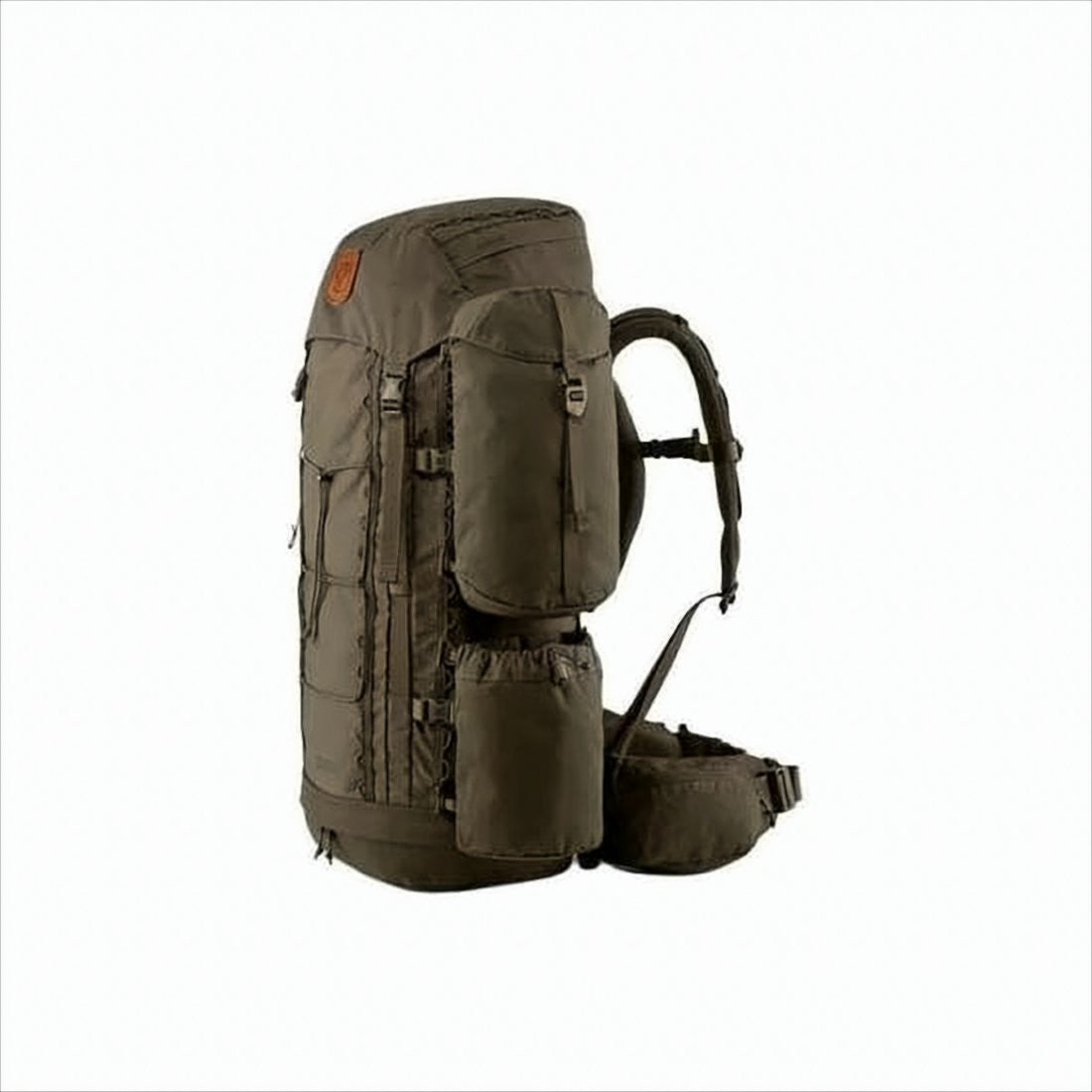 Fjallraven Kanken Structured Brown Backpack With Multiple Compartments