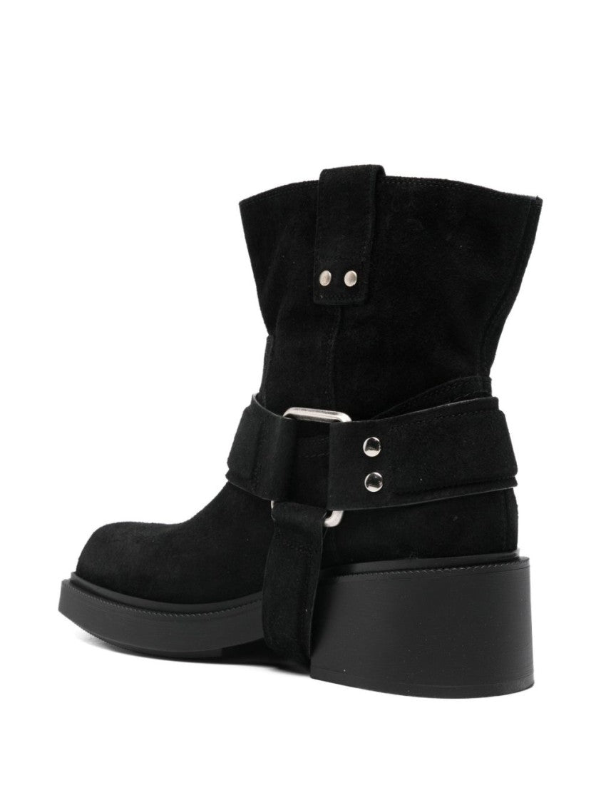 Vic Matié Pull-On Black Boots