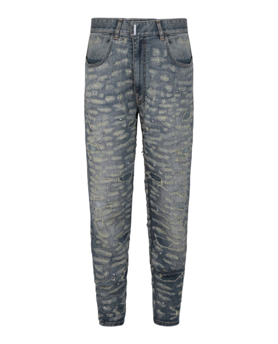 Givenchy Destroyed Skinny Jeans