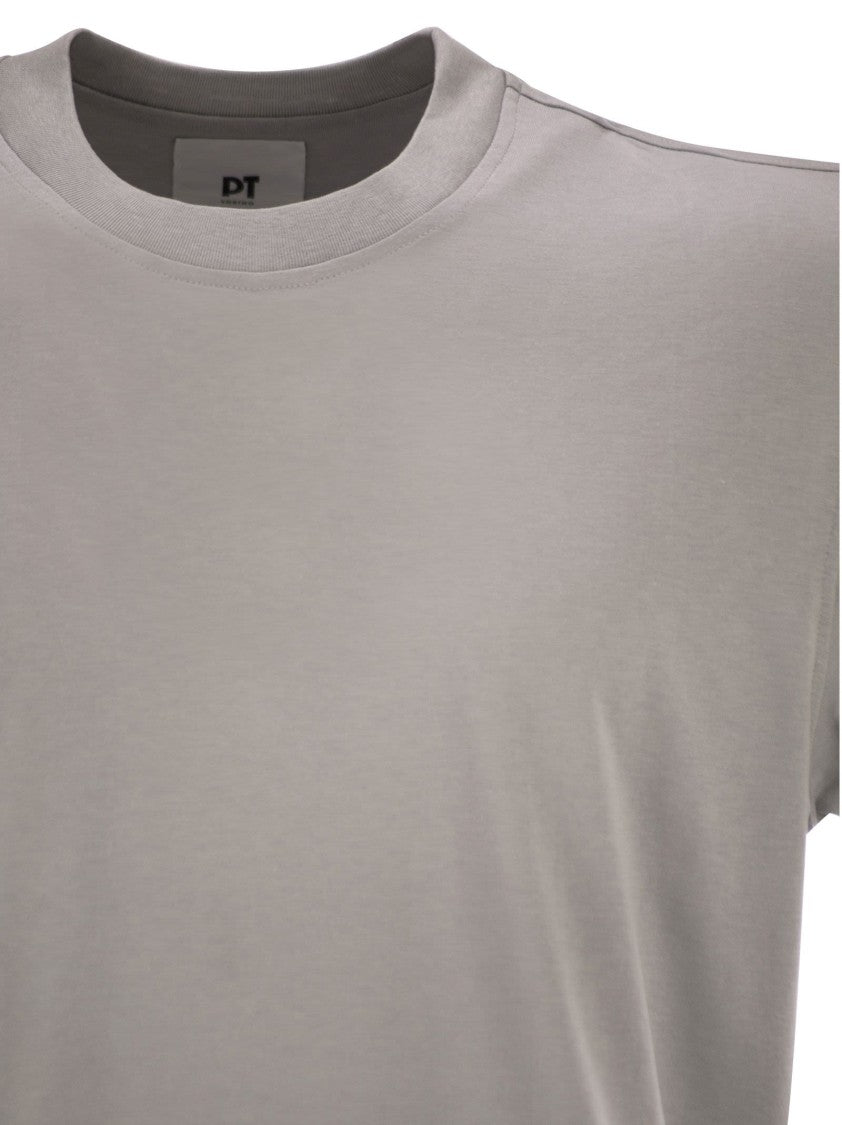 Pt Torino Cotton And Silk Jersey Knit
