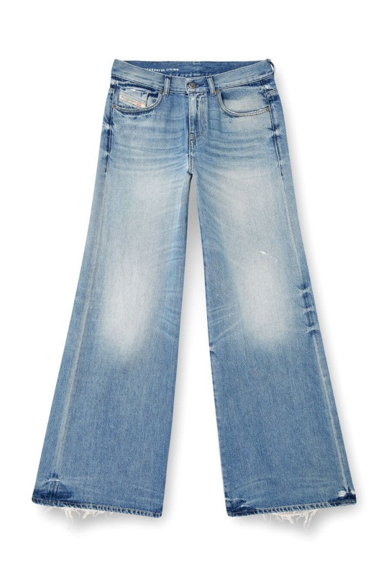 Diesel Blue Cotton Jeans