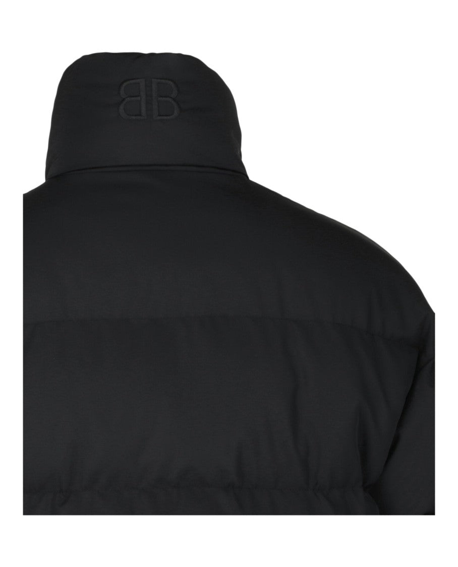 Balenciaga Quilted Puffer Jacket With Button And Zip Closure
