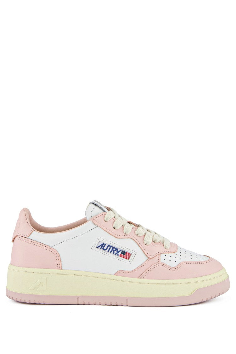 Autry Women’S Medalist Bicolor Leather Sneakers