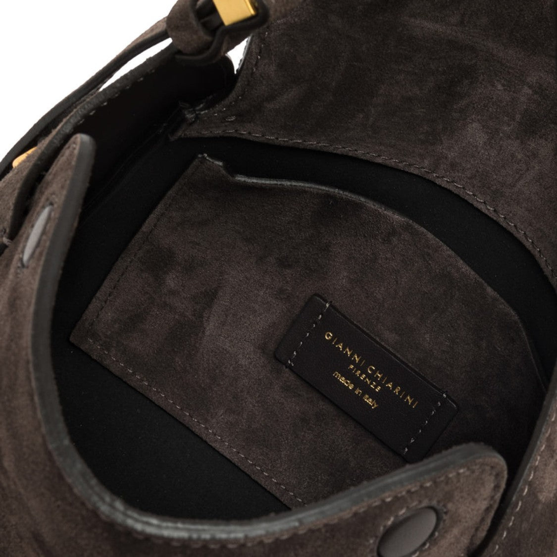 Gianni Chiarini Brown Penelope Suede Bag