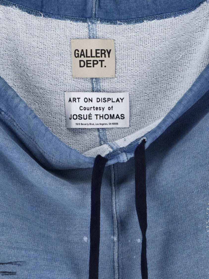 Gallery Dept. Relaxed Wide-Leg Trousers With Distressed Detailing And Patchwork Accents