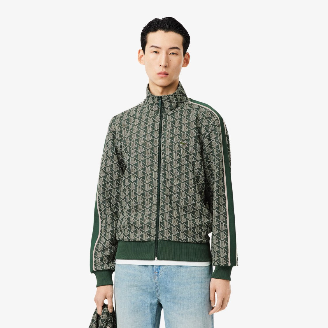 Lacoste Green Casual Jacket