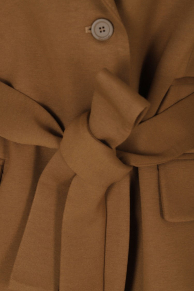 Semi Couture Tammi Brown Single-Breasted Oversized Blazer