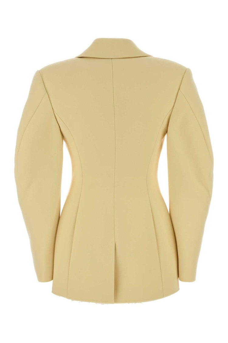 Givenchy Pastel Yellow Crepe Blazer