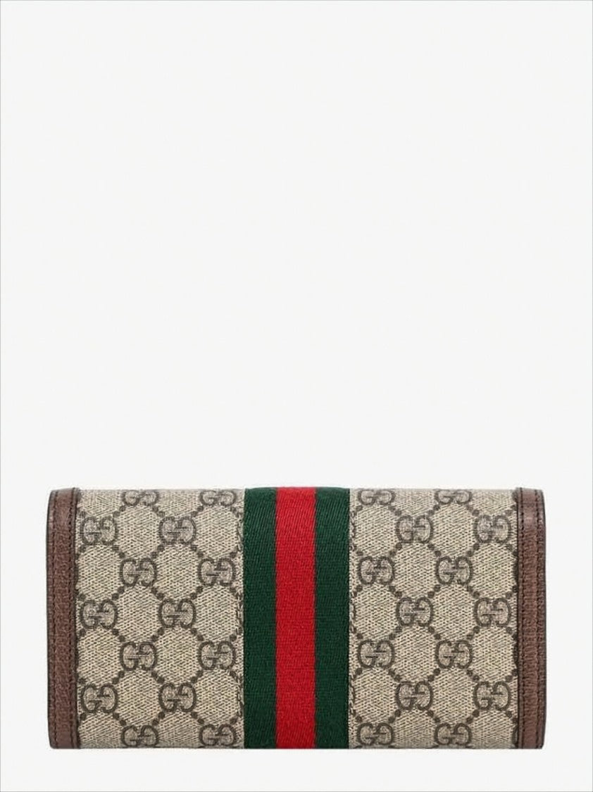 Gucci  Ophidia Gg Supreme Long Wallet