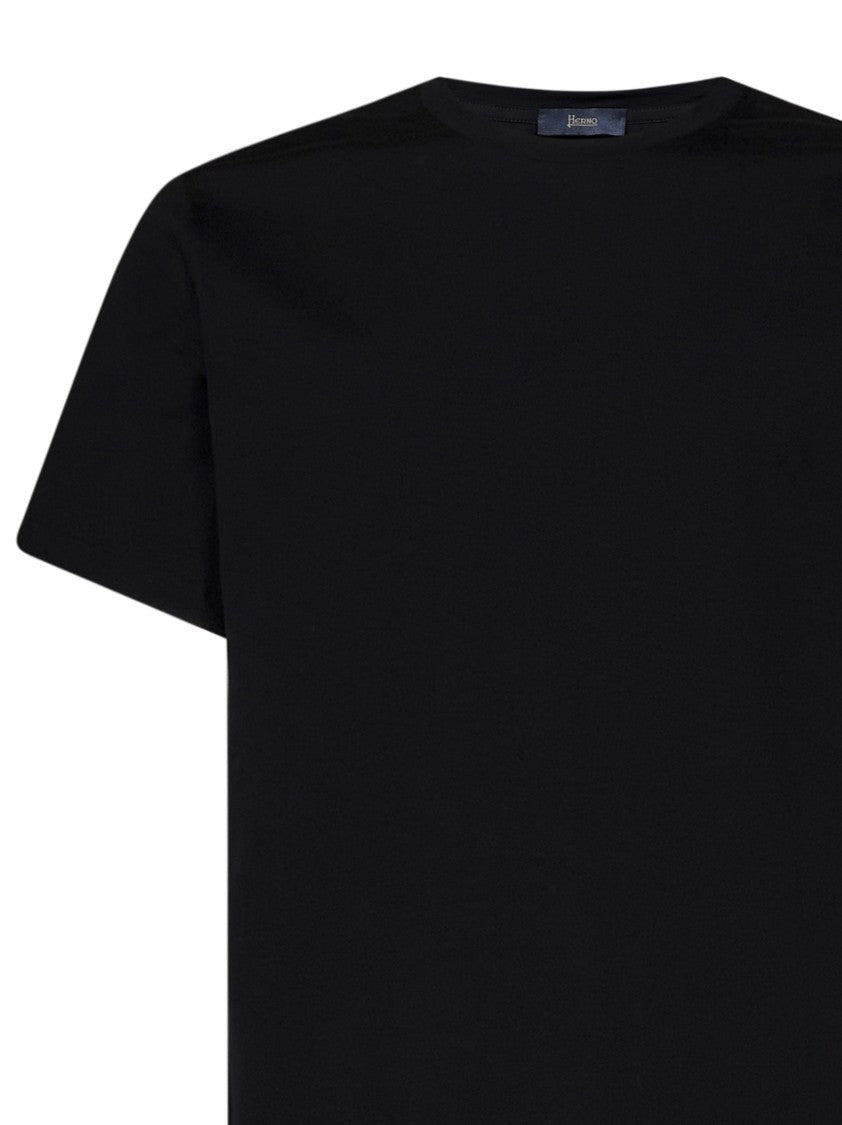 Herno Black T-Shirt And Polo Combination