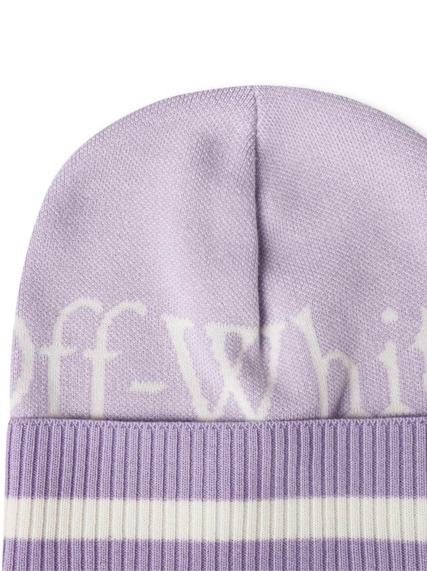 Off-White Pixel Logo Beanie