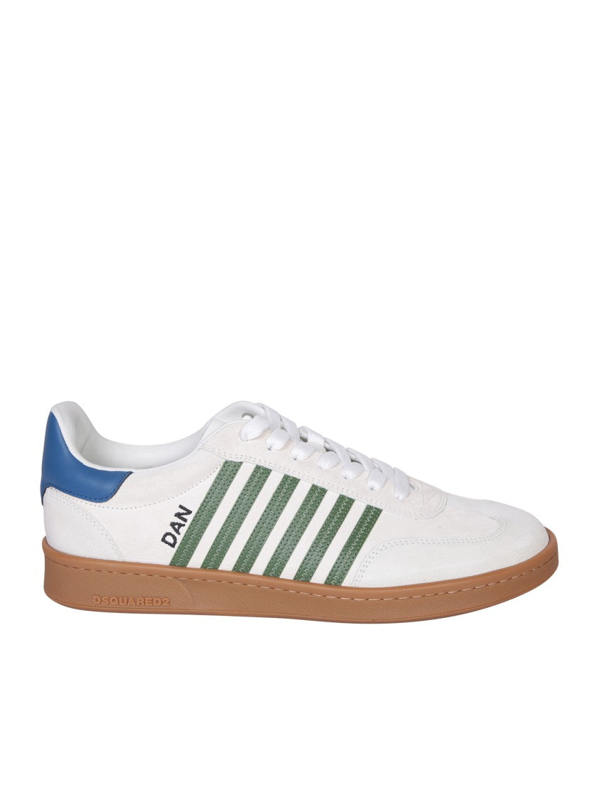 Dsquared2 White Leather Sneakers